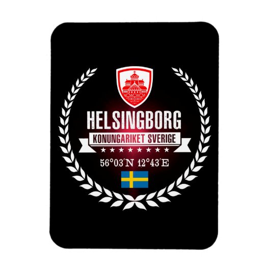 Helsingborg Magneet (Verticaal)
