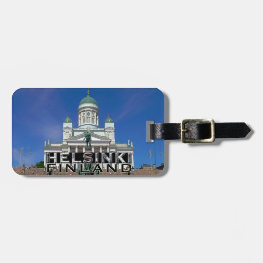 Helsinki Bagagelabel (Voorkant horizontaal)