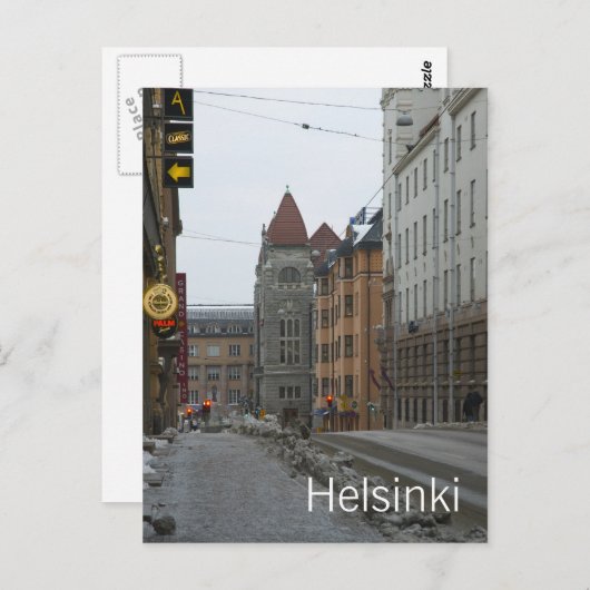 Helsinki Briefkaart (Voorkant / Achterkant)