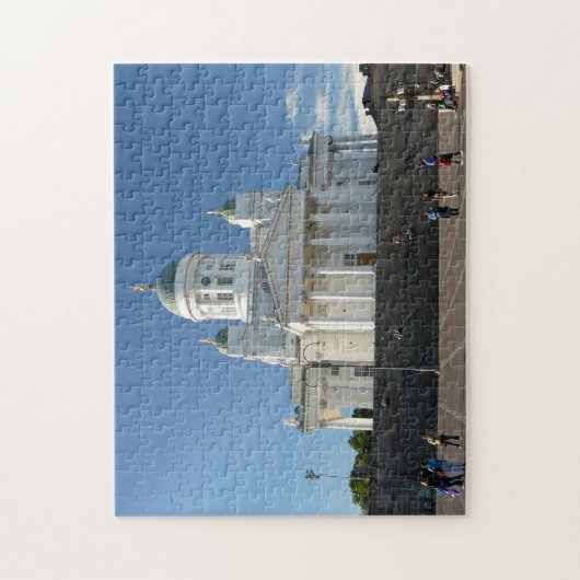 Helsinki Cathedraal uitzicht puzzel Legpuzzel (Verticaal)