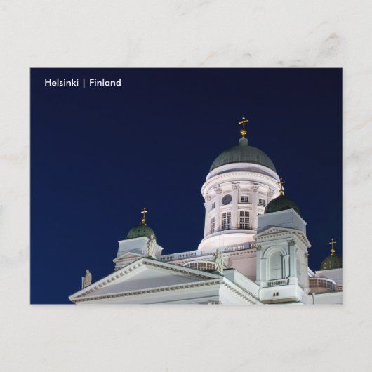 Helsinki Cathedral Briefkaart (Voorkant)