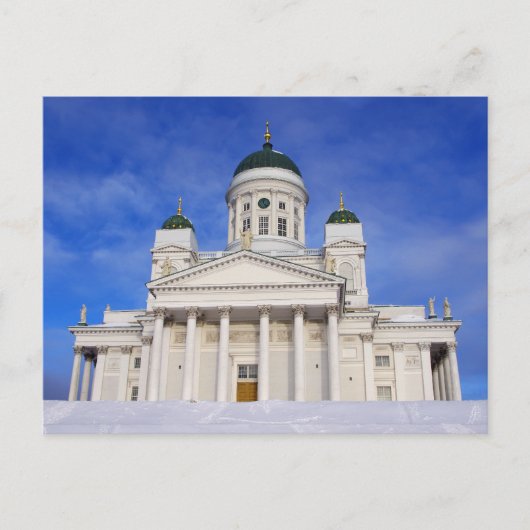 Helsinki Cathedral Tuomiokirkko in het Briefkaart  (Voorkant)