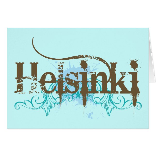 Helsinki Finland (Voorkant Horizontaal)