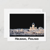 Helsinki, Finland briefkaart (Voorkant / Achterkant)