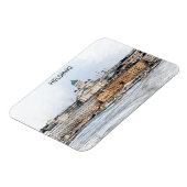 Helsinki Finland City Panorama Uitzicht Magneet (Linkerzijde)