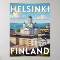 Helsinki Finland Kathedraal Baltische Reis Scene