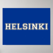 Helsinki Finland Poster (Voorkant)