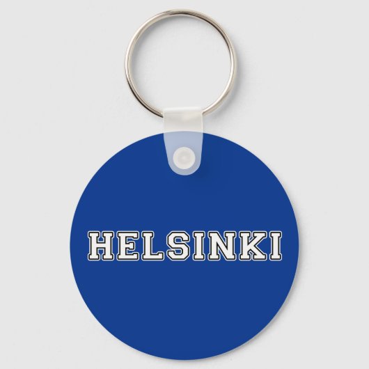 Helsinki Finland Sleutelhanger (Voorkant)