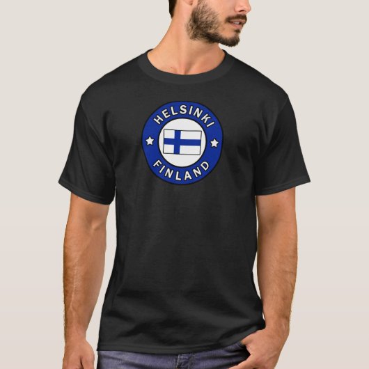 Helsinki Finland T-shirt (Voorkant)