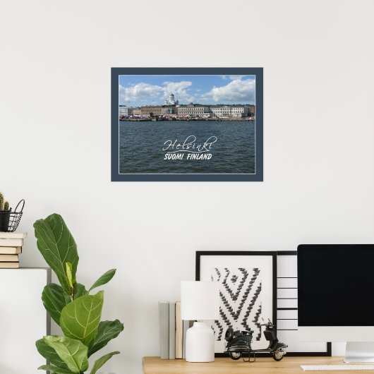 Helsinki Harbour-poster Poster (Thuiskantoor)