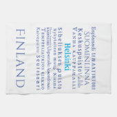 Helsinki Landmarks Kitchen Towel Theedoek (Horizontaal)