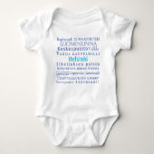 Helsinki Landmarks Romper (Voorkant)