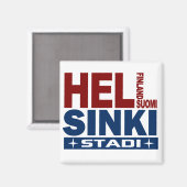 Helsinki magneet (Voorkant / Achterkant)