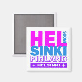 Helsinki magneet (Voorkant / Achterkant)