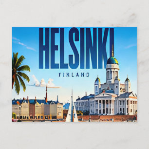 ❄️ Helsinki Moderne Kuststad Stijl ❄️ Briefkaart