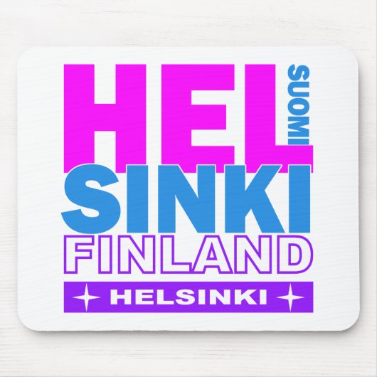 Helsinki mousepad muismat (Voorkant)