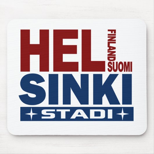 Helsinki mousepad muismat (Voorkant)