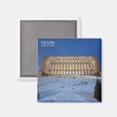 Helsinki-parlement Magnet Magneet (Voorkant / Achterkant)