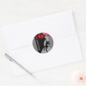 Helsinki Rocks Classic Round Sticker (Envelop)