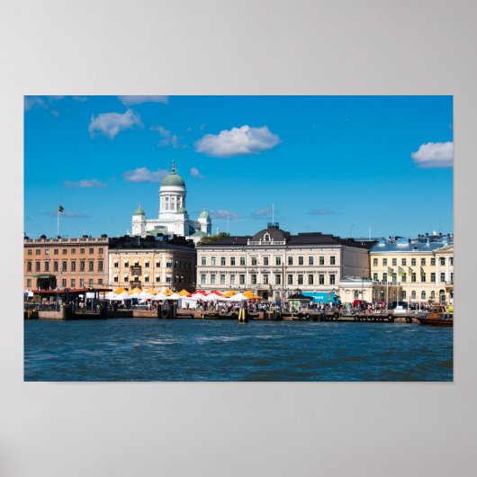 Helsinki Ski Poster (Voorkant)