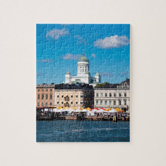 Helsinki Skyline Legpuzzel (Verticaal)