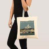 Helsinki-uitzicht van de canvas tas (Voorkant (product))