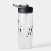 Helsinki - vlag in het hart , Finland Waterfles (Rechts)