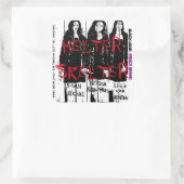 HELTER SKELTER BLACK KUSH VIERKANTE STICKER (Tas)