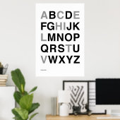 Helvetica Bold Poster (Thuiskantoor)