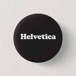 Helvetica, de Button, knockout. Ronde Button 3,2 Cm