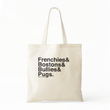 Helvetica Dogs Tas