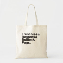 Helvetica Dogs Tas