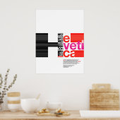 HELVETICA Poster (Keuken)