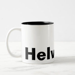 HELVETICA TWEEKLEURIGE KOFFIEMOK