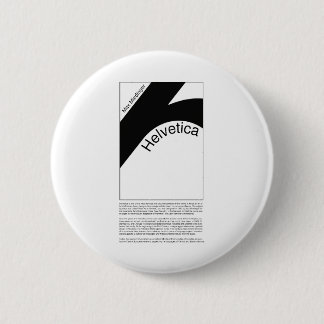 Helvetica Typography | Demo Design Ronde Button 5,7 Cm