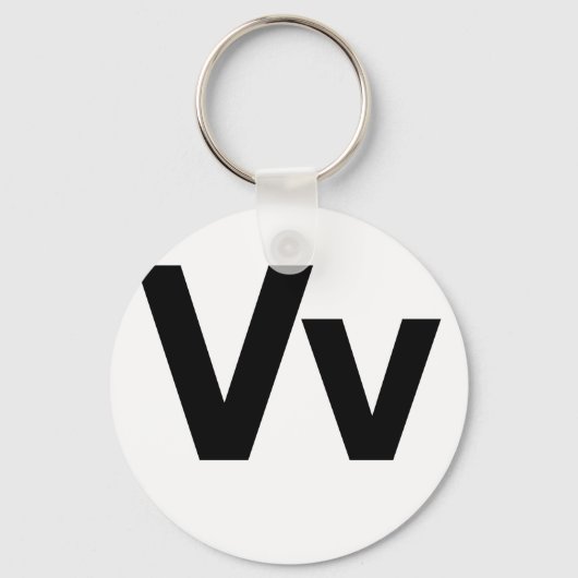 Helvetica Vv Sleutelhanger (Voorkant)