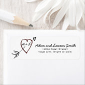 Hem + Haar adres  label (Insitu)