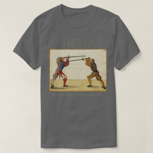HEMA Fencing Longsword T-shirt (Design voorkant)