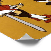 HEMA-omheining in een notendop Poster (Hoek)