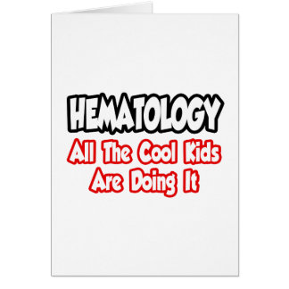 Hematologie...alle koele Kinderen