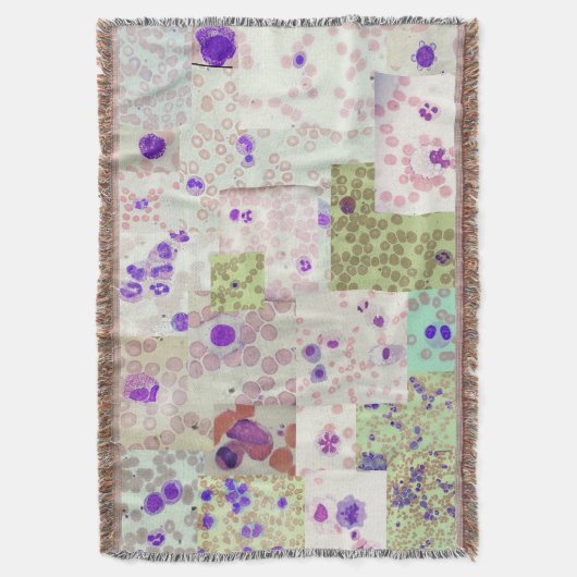 Hematologie Rode Bloedcel WBC White Scope Lab Deken (Voorkant Verticaal)