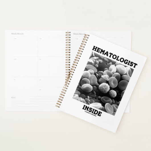 Hématologue dans les cellules sanguines (Devant avec enveloppe)