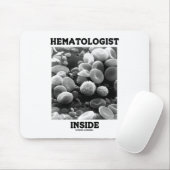 Hematoloog Inside (bloedcellen) Muismat (Met muis)