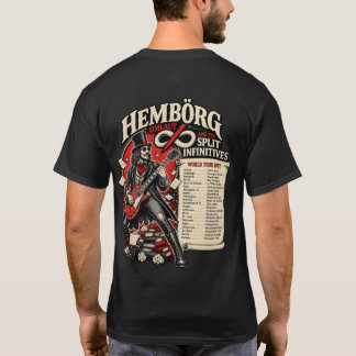 Hembörg Umlaut en de Split Infinitives Concert T-shirt