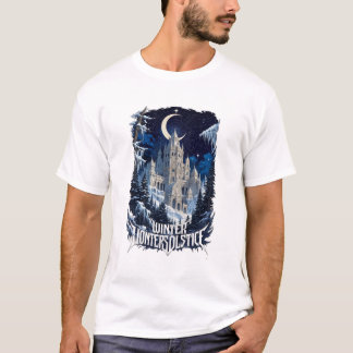 Hemdblouse 'Celestial Winter Temple', Premium T-shirt