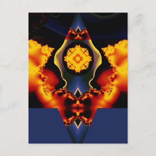 Hemel bloem briefkaart (Voorkant)