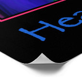 Hemel en Aarde Poster (Hoek)