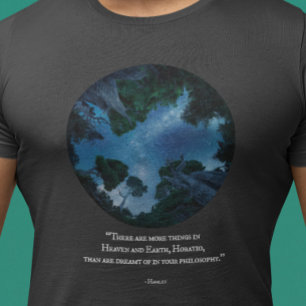 Hemel en aarde - Shakespeare Night Sky T-shirt