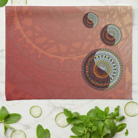 Hemel en Hel Handdoek (Gevouwen)