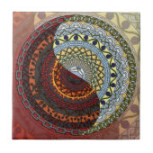 Hemel en Hel Tegel Tegeltje (Voorkant)